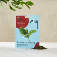 When Simply When Vegan Green Tea Soothing & Relaxing Mask - Vegan Yeşil Çay Yatıştırıcı ve  Maske