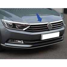 OMSA VW Passat B8 Krom Ön Panjur Far Üstü Çıta 2015-2019 Arası