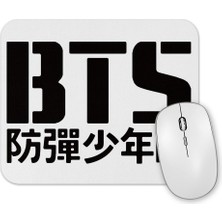 Baskı Dükkanı Bts Logo Mouse Pad