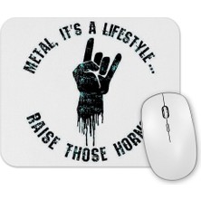 Baskı Dükkanı Metal Lifestyle Metal Mouse Pad