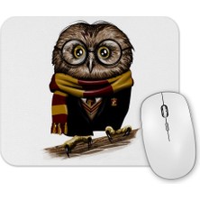 Baskı Dükkanı Sevimli Baykuş Mouse Pad