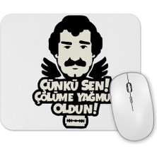 Baskı Dükkanı Muslüm Gürses Çünkü Sen Çölüme Yağmur Oldun Mouse Pad