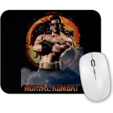 Baskı Dükkanı Mortal Kombat Jonny Cage Game Mouse Pad