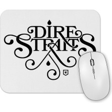 Baskı Dükkanı Dire Straits Queen Fleetwood Mac Eagles LED Zeppelin Eric Clapton Mouse Pad