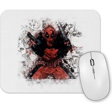 Baskı Dükkanı Deadpool Marvel Franciss Mouse Pad