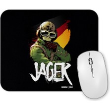 Baskı Dükkanı Rainbow Six Jager Mouse Pad