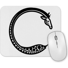 Baskı Dükkanı Girafa Mouse Pad