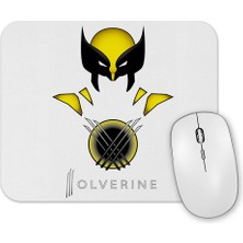 Baskı Dükkanı Wolverine Fem Mouse Pad