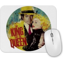 Baskı Dükkanı The King And The Queen Mouse Pad