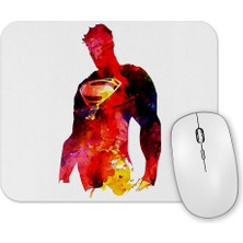 Baskı Dükkanı Super Man Mouse Pad