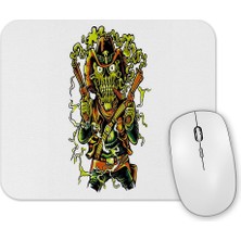 Baskı Dükkanı Cash Sant Dolar Mouse Pad