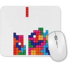 Baskı Dükkanı Tetris Atari Oyun Games Mouse Pad