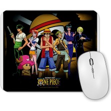 Baskı Dükkanı One  Piece Mouse Pad