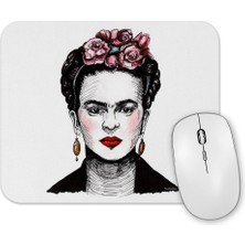 Baskı Dükkanı Frida Kahlo 01 Mouse Pad