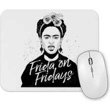 Baskı Dükkanı Frida Kahlo 11 Mouse Pad