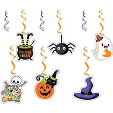Partijet Halloween Temalı Sarkıt Tavan Süs 6'lı