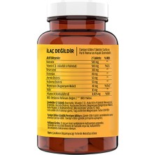 FLX Quercetin Complex Kuersetin Ester C Resveratrol Magnezyum Vitamin D Bromelain 60 Tablet
