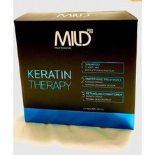 Mild Profesıonal Keratin Bakım ve Brezilya Fönü Bir Arada 3 Lü Bakım Seti (200 ml * 3 Adet)