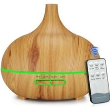 Sarftech A1 7 LED Işıklı Aromatik Oda Kokusu Hava Nemlendirici 550 ml Kahve Aroma Difüzörü Buhar