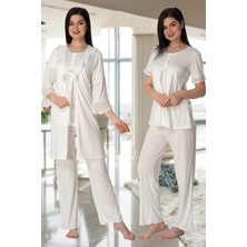 Effortt Sabahklıklı Lohusa Pijama Takımı