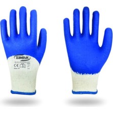 Zimak EL111 Iş Eldiveni Mavi No:10