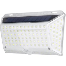 Insma 142LED Solar Duvar Lambası - Beyaz (Yurt Dışından)