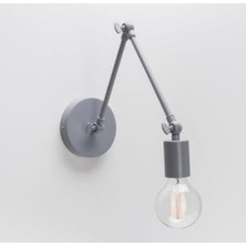 mylights Modern Okuma Lambası Aplik Gece Lambası Üç Mafsalı Hareketli Aplik MYL002416