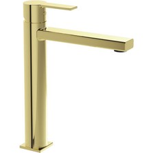 Artema A4258723 Flo S Yüksek Lavabo Bataryası,uzun Çıkış,altın