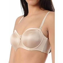 Yeni İnci  Yeni Inci Balenli Minimiser Straplez Toparlayıcı Sütyen 1680