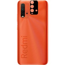 Ceponya Xiaomi Redmi 9t 3D Kamera Lens Koruyucu Temperli Cam