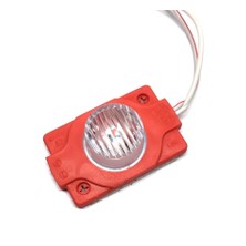 Carspec Power LED Modül Mercekli Tekli LED 1.5W 12 Volt Kırmızı