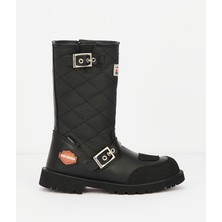 Harley Davidson Laconıa/k/wp Black // Yağlı Deri