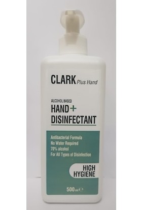Clark Plus Hand Alkol Bazlı El Dezenfektanı 500 ml