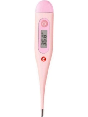 Pic Solution Renkli Dijital Beden Derecesi Ateş Ölçer Pembe