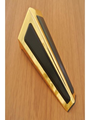 Ovit Metal Lükens Ayak Altın-Siyah 14 cm