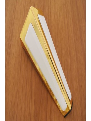 Ovit Metal Lükens Ayak Altın-Beyaz 14 cm