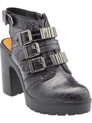 Harley Davidson Harley-Davidson  Nuptse Kadın Sandalet Grey // Deri