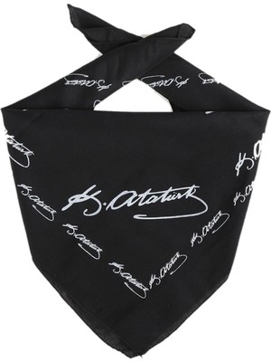 Attach Kemal Atatürk Imzalı Bandana