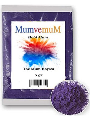 MumvemuM Toz Mum Boya Açık Mor