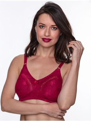 Aycı Cherry Toparlayıcı Sütyen Minimizer Bordo - 90B