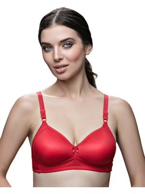 Aycı Telsiz Süngerli Minimizer Sütyen Kırmızı – 90B
