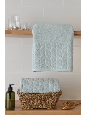 Nurpak Hazal 2li El Havlusu 50X90 - Mint Yeşili
