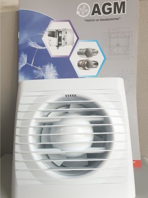 AGM Elektronik BAF100 Havalandırma Fanı 100 mm Boru Çapı 97 M3/h Güç 14 W Devir 2800