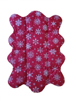 Altev Kartanesi Desenli Pamuk Içi Elyaflı Bebek Uyku ve Oyun Halısı Matı Emekleme Minderi