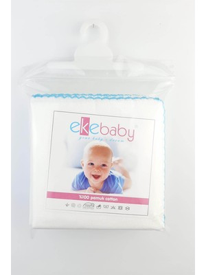 Eke Baby Erkek Bebek 10 Lu Ağız Mendili 28X28 cm