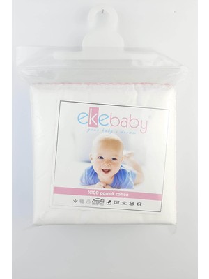 Eke Baby Kız Bebek 10 Lu Ağız Mendili 28X28 cm