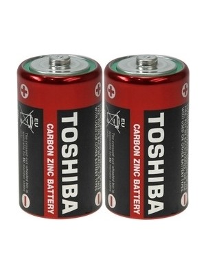 Toshiba D Kalın Boy Pil 2 Adet