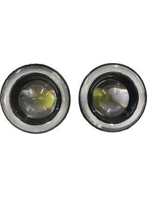 Teknoclub Mercekli Led Angel Sis Farı 89 mm