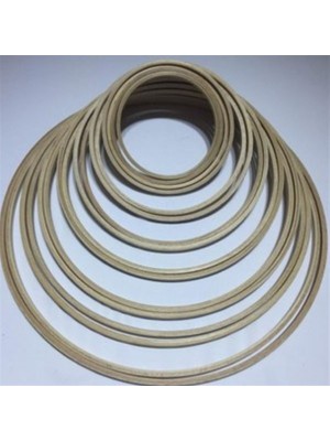 Nurge Vidasız Ahşap Kasnak Seti