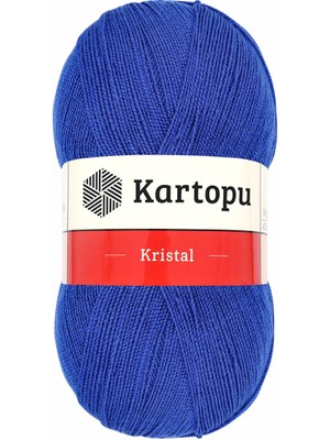 Kartopu Kristal K1627 Saks Mavi El Örgü Lif Ipi 100 gr